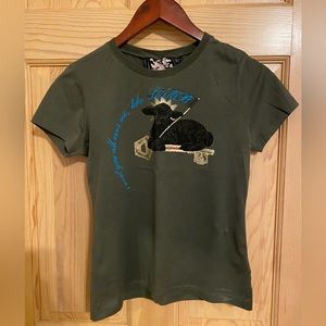 Rare vintage L.A.M.B. “I Want…” T shirt in black. Y2K Fall 2006. Size M